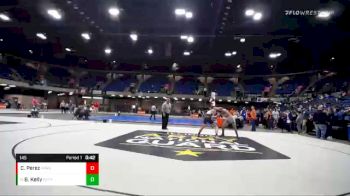 145 lbs Semifinal - Braden Kelly, Granite City vs Carlos Perez, Mt. Carmel