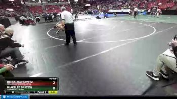 D2-126 lbs Cons. Round 1 - Blakelee Bastien, Luxemburg-Casco vs Derek Zschernitz, Neillsville/Greenw./Loyal
