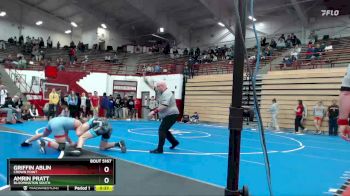 144 lbs 5th Place Match - Griffin Ablin, Crown Point vs Amrin Pratt, Bloomington South