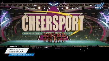 Liberty All Stars - MISS MAJOR [2025 L4 Senior - D2 - Small - B Day 3] 2025 CHEERSPORT National All Star Cheerleading Championship