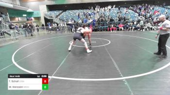 165 lbs Consi Of 16 #2 - Tucker Schall, Lassen vs Wyatt Hanssen, Wasatch