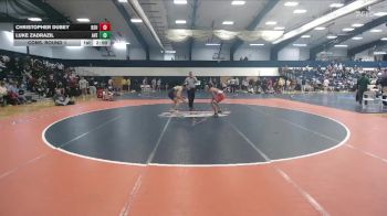 149 lbs Cons. Round 1 - Christopher Dubey, Bridgewater State vs Luke Zadrazil, Averett