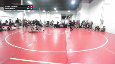 140 lbs David Masch, Michigan Red vs Steven Faubion, North Carolina