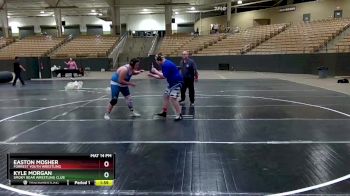 260 lbs Round 5 - Easton Mosher, Forrest Youth Wrestling vs Kyle Morgan, Smoky Bear Wrestling Club