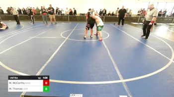 Rr Rnd 1 - Maximus McCarthy, None vs Max Thomas, Cape Ann Youth Wrestling