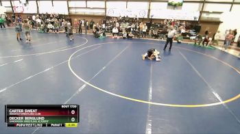 70 lbs Cons. Round 5 - Decker Berglund, Sanderson Wrestling Academy vs Carter Sweat, Wasatch Wrestling Club