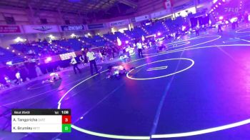 109 lbs Quarterfinal - Aliyah Tangpricha, Queens Of Mayhem vs Kamryn Brumley, Betterman Elite