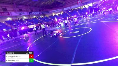 109 lbs Quarterfinal - Aliyah Tangpricha, Queens Of Mayhem vs Kamryn Brumley, Betterman Elite