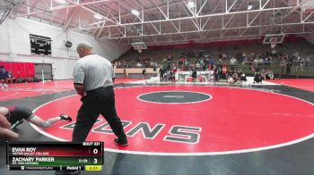 141 lbs 1st Place Match - Zachary Parker, Mt. San Antonio vs Evan Roy, Victor Valley College