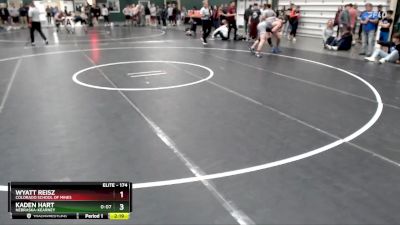 174 lbs Semifinal - Wyatt Reisz, Colorado School Of Mines vs Kaden Hart, Nebraska-Kearney