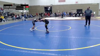 88 lbs Placement (4 Team) - Alonso Martinez, PEM (Plainview/Elgin/Millville) vs Gavin Anderson, UNC (United North Central)