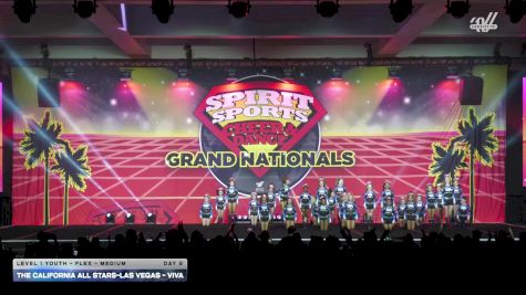 The California All Stars-Las Vegas - VIVA [2026 L1 Youth - Flex - Medium Day 2] 2026 Spirit Sports Grand Nationals
