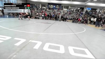 175 lbs Cons. Round 3 - Brennan Pierce, Spanish Fork vs Boston Horrocks, Union