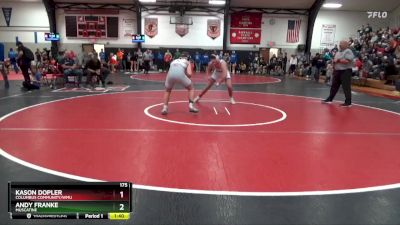 175 lbs Semifinal - Andy Franke, Muscatine vs Kason Dopler, Columbus Community/WMU