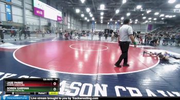 74 lbs Cons. Round 2 - Soren Garman, Spartan Youth WC vs Jase Parke, Ambush Wrestling