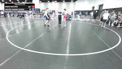 285 lbs James Bechter, Ohio Scarlet vs Hunter Vander Heiden, Wisconsin