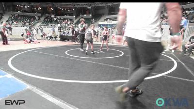 83 lbs Quarterfinal - Kai Bass, Grove Takedown Club vs Conner Roberts, Raw Wrestling Club