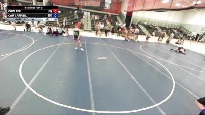144 lbs Cons. Round 3 - Cove Lee, Pine View/shoot Box vs Cam Carrell, Defiant Wrestling Club