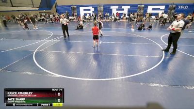 73 lbs Cons. Round 2 - Rayce Atherley, Grantsville Wrestling Club vs Jace Sharp, Uintah Wrestling