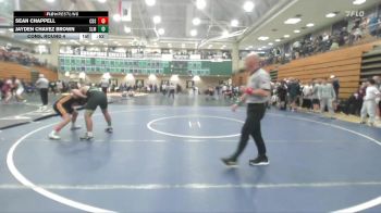190 lbs Cons. Round 4 - Sean Chappell, Corona Del Sol vs Jayden Chavez Brown, Slam Academy