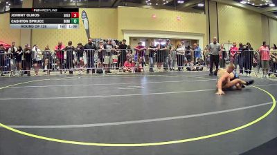 132 lbs Round Of 128 - Johnny Olmos, Golden Coast Grappling vs Cashton Spruce, Dominate WC