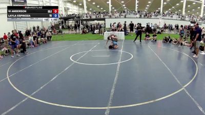 130 lbs Vi Anderson, South Dakota Silver vs Layla Espinoza, Virginia