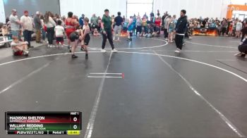 95/105 Quarterfinal - Madison Shelton, Summerville Takedown vs William Redding, Dixie Youth Wrestling Team