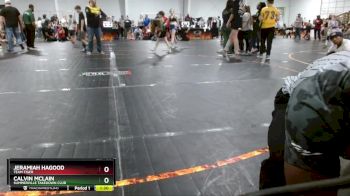 95 lbs Cons. Semi - Jeramiah Hagood, Team Tiger vs Calvin McLain, Summerville Takedown Club