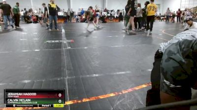 95 lbs Cons. Semi - Jeramiah Hagood, Team Tiger vs Calvin McLain, Summerville Takedown Club