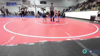 83 lbs Rr Rnd 3 - Evelyn Campbell, Verdigris Youth Wrestling vs Emma Luper, Wyandotte Youth Wrestling