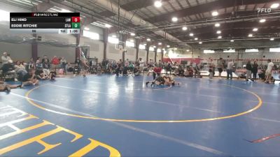 95 lbs Placement Matches (8 Team) - Eli Hind, LAW vs Eddie Ritchie, Steller A