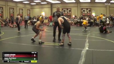 Semis & 1st Wrestleback (8 Team) - Aiden Irwin, Triumph WC vs Max Fuccilli, Olympic