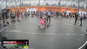 75 lbs Cons. Semi - Mckinley Warlick, Suplex City Raptors vs Maximus Gonzalez, Cobra Wrestling Club