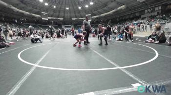 80 lbs Semifinal - Luke Olsen, Mojo Grappling Academy vs Brennon Roblyer, TTWC Blue