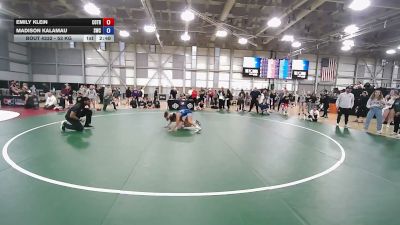 53 kg Cons. Sub-rd Of 16 - Emily Klein, Cordoba Trained vs Madison Kalamau, Spire Wrestling Club