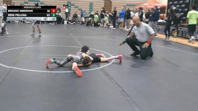 48 lbs Round 5 (8 Team) - Brooks Giberson, Wrecking Crew vs Zeke Fellona, Revival