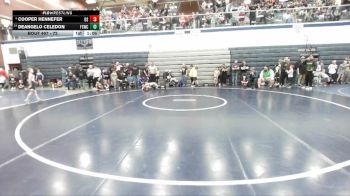 72 lbs Champ. Round 2 - Cooper Hennefer, Declo Stingers vs Deangelo Celedon, Fighting Squirrels Wrestling Club