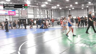 92 lbs Cons. Sub-semis - Brock Hvass, Lewiston Wrestling Club vs Trey Townsend, Buzzsaw Wrestling Club