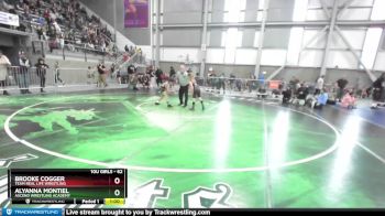 62 lbs Cons. Round 2 - Alyanna Montiel, Ascend Wrestling Academy vs Brooke Cogger, Team Real Life Wrestling