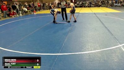 120 lbs Cons. Round 2 - Isaac Fort, Westfield vs Brian Berg, Thief River Falls