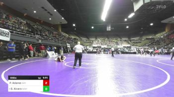 128 lbs Round Of 16 - Pablo Adame, Matilda Torres vs Santino Alvaro, Santa Ynez