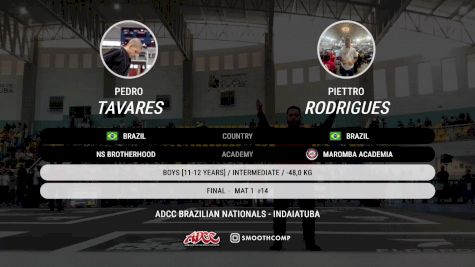 Pedro Tavares vs Piettro Rodrigues 2025 ADCC Brazilian Nationals
