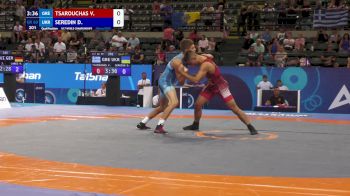 60 kg Qualif. - Vasileios Tsarouchas, Greece vs Denys Seredin, Ukraine