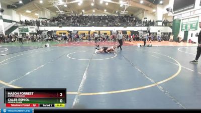 120 lbs Cons. Round 2 - Mason Forrest, Nampa Christian vs Caleb Esmiol, Lewis & Clark