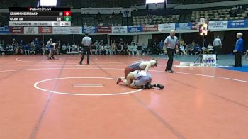 120 lbs Placement (16 Team) - Olen Le, Battlefield vs Elijah Heimbach, Liberty
