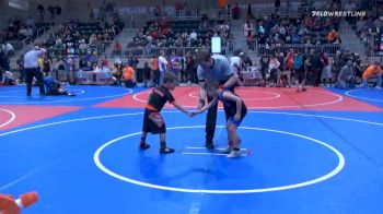 46 lbs Consolation - Dylan Perez, Blue T Panthers vs Rider Manchester, Sallisaw Takedown Club