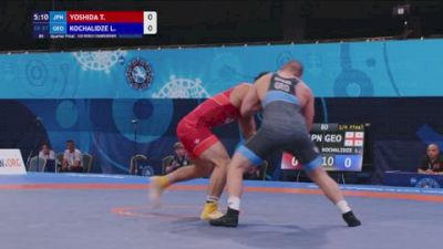 87 kg 1/4 Final - Taizo Yoshida, Japan vs Luka Kochalidze, Georgia