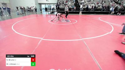 122-H lbs Round Of 64 - Spencer Bruno, Barn Brothers vs Matteo Littman, Yale Street