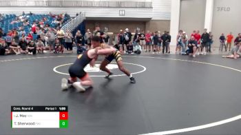 123 lbs Cons. Round 4 - Jalen May, Kokomo vs Trenton Sherwood, Pursuit Wrestling Club