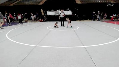 35-45 lbs Rr Rnd 2 - Brooklyn McLeod, Bison Takedown Wrestling Club vs Kaydence Neal, Dendy Trained Wrestling